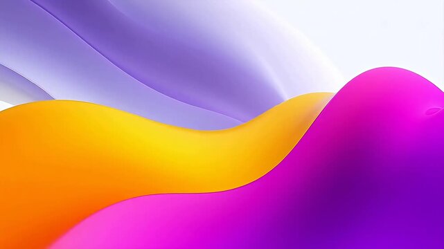 Abstract colorful wave pattern