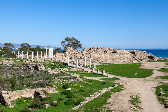 The gymnasium at Salamis in Northern Cyprus