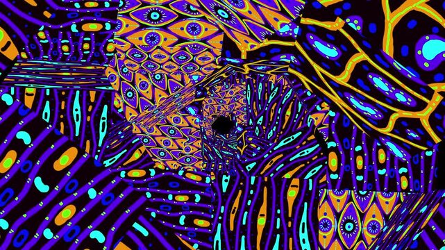 Psychedelic Box Pattern 02
