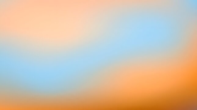 Soft Blurred Gradient Abstract Background with Warm Sunset Colors