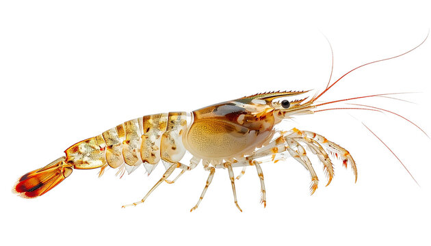 shrimp isolated on white PNG