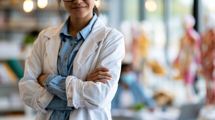 Fototapeta premium Dedicated Healthcare Practitioner