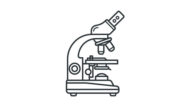 Laboratory Microscope Instrument Device.