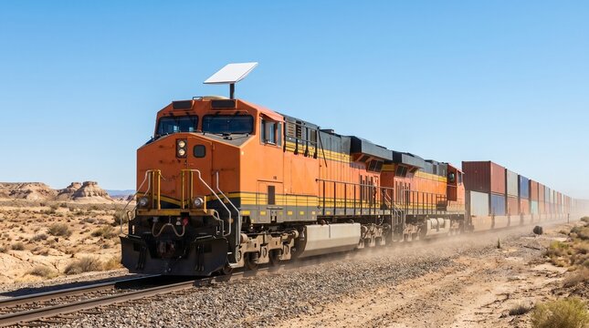 Satellite tracking in long-distance logistics