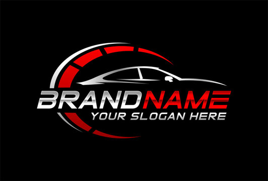 Auto Car Logo Design template