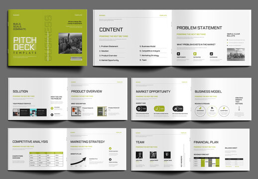 Corporate Business Proposal Pitch Deck Template