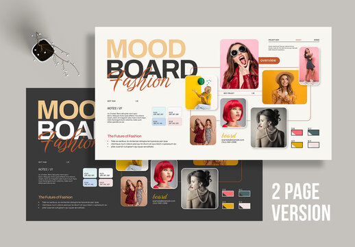 Fashion Mood Board Template