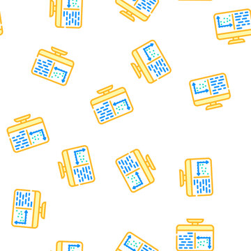 programming data science vector seamless pattern programming data science sign illustration