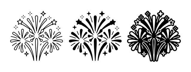 Fireworks Burst PNG Celebration Display, transparent background © Pnghub10