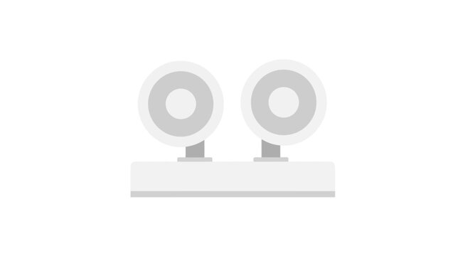 Modern Dual Ceiling Spotlight Fixture Design Indoor Lighting.