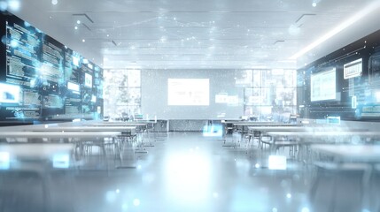 Fototapeta premium Modern technology office
