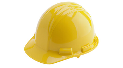 Fototapeta premium Yellow hard hat safety helmet construction protection