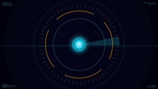 Glowing core energy pulse reactor in operation
