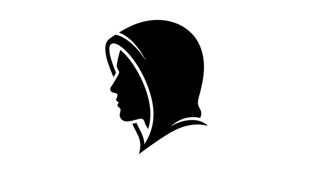Anonymous Hooded Figure Silhouette Profile Icon