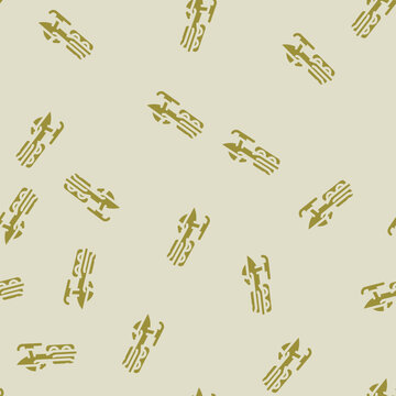 snowmobiling winter sport glyph vector seamless pattern. snowmobiling winter sport thin illustration