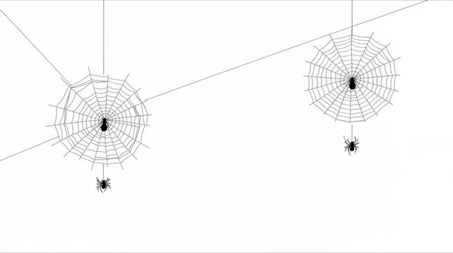 Spider Webs &ndash; Intricate Symmetrical Nature Design