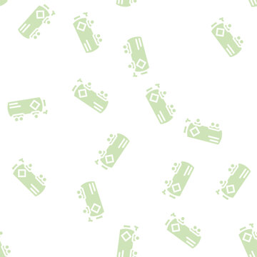 transportation biogas tank glyph vector seamless pattern. transportation biogas tank signthin illustration