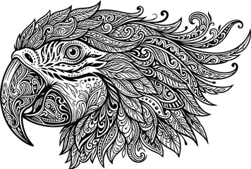 Fototapeta premium tribal tattoo design