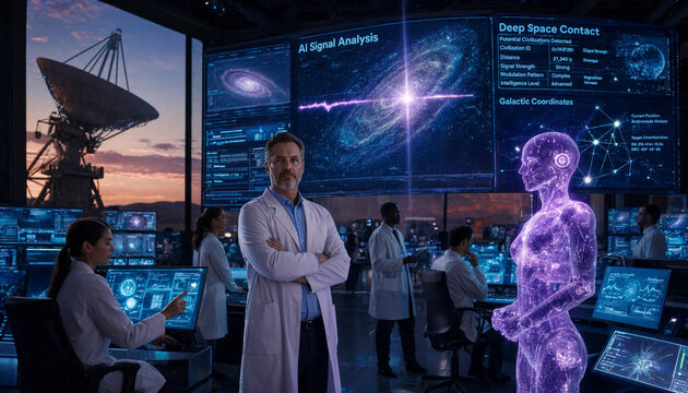 Scientists Using Artificial Intelligence to Analyze Deep Space Signals and Search for Extraterrestrial Life