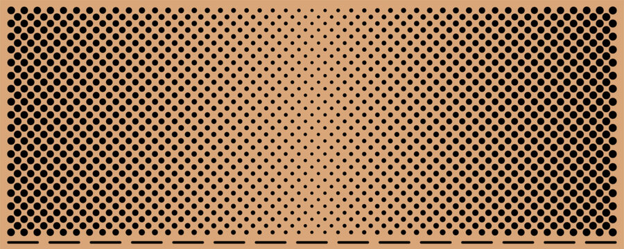 Pegboard wood perforated with board peg wall and texture wooden hook. Hole mechanic diy with tool halftone and gradient pattern dot.