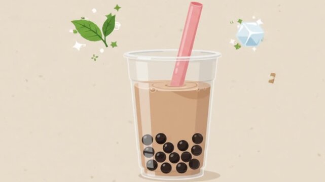 Flat Drink Illustration