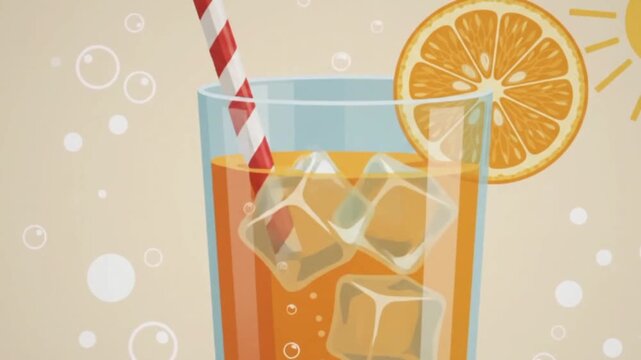 Flat Drink Illustration