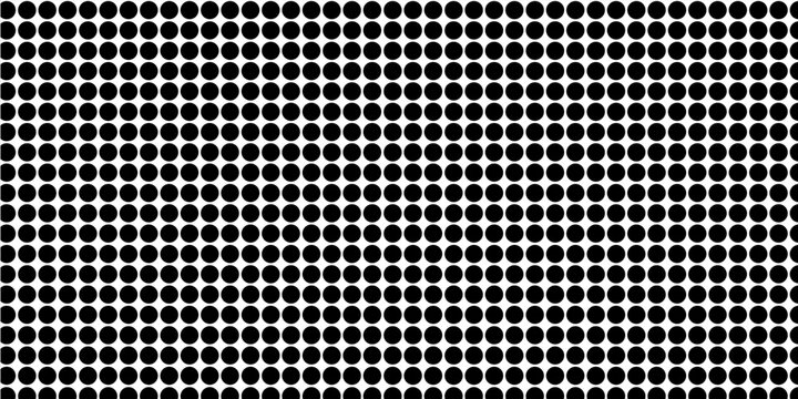 Dot grid pattern. Abstract halftone black dotted background, vintage retro filter