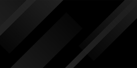 Obraz premium Black abstract background. Elegant dark diagonal shape elements. Modern luxury grey gradient graphic design.
