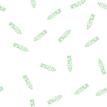 lookout tower glyph vector seamless pattern. lookout tower signthin illustration