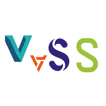 VSS Logo Design, Modern Abstract Lettermark, Corporate Identity, Branding