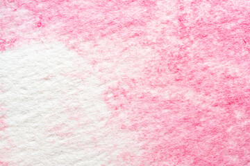 Fototapeta premium Soft pink watercolor wash background for cosmetic packaging design