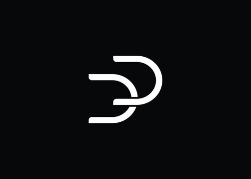 DD creative modern lettermark logo for modern branding and corporate identity design
