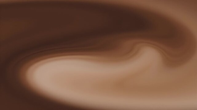 Abstract swirling pattern of rich chocolate hues.