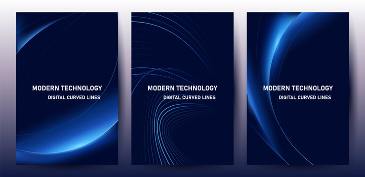 Modern abstract technology background With blue tech banner, corporate business concept, Digital Ads, business presentation or tech event poster