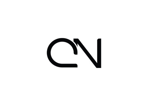 QN creative modern lettermark logo for modern branding and corporate identity design
