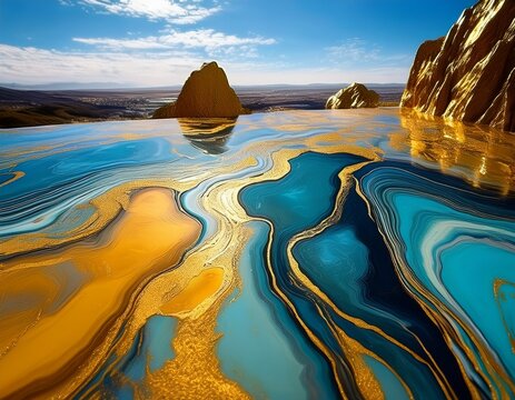 metallic epoxy floors