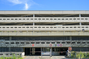 Parkhaus, Konstanzer Straße, Westfälische Straße, Wilmersdorf, Bezirk Charlottenburg-Wilmersdorf, Berlin, Deutschland © Frank