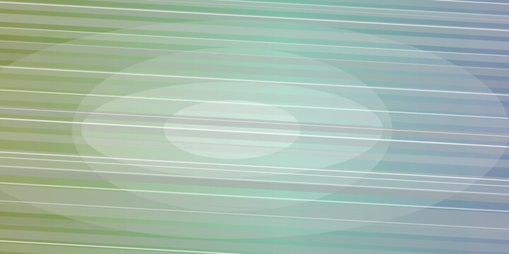 Abstract geometric background with parallel lines and concentric circles in muted green and blue tones creating calm.