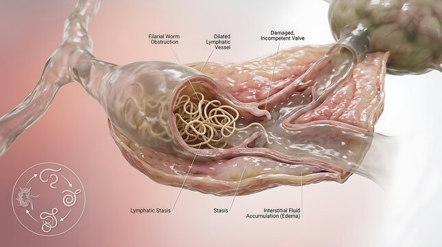 Transparent Human Mesentery with Mesenteric Ischemia Infarction and Embolic Thrombus Occlusion
