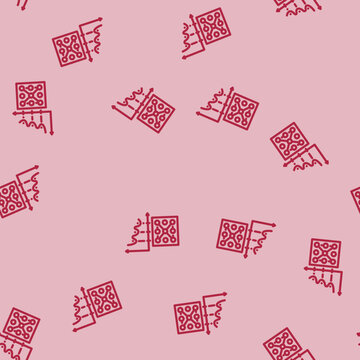 annealing hardware quantum computer line seamless pattern annealing hardware quantum computer thin line illustration