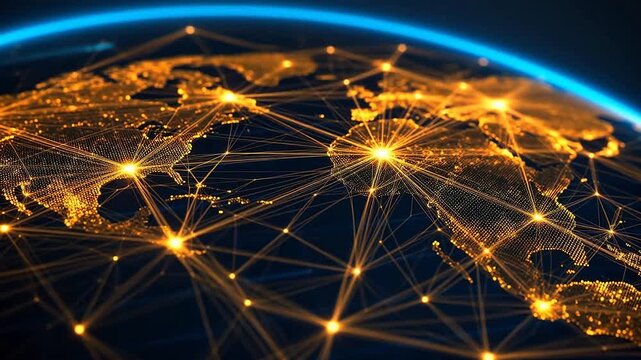 Decentralized finance connects global digital networks with traditional finance oversight.