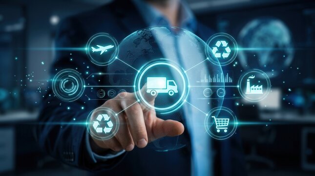Integration of environmentally friendly practices into the global supply chain process.