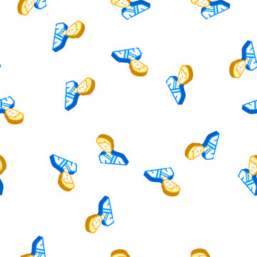judo, sambo or karate sportsman isometric seamless pattern. judo, sambo or karate sportsman sign illustration