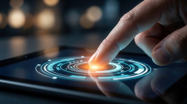 Digital interface concept showing the balance between AI-driven recommendations and human contextual understanding.