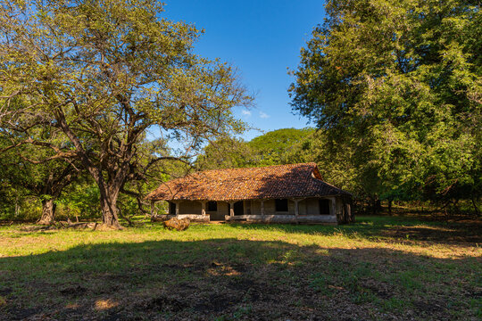 Hacienda la casona historic building in santa rosa national park