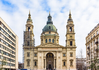 Obraz premium Szent Istvan-bazilika (St. Stephen's Basilica), Budapest, Hungary