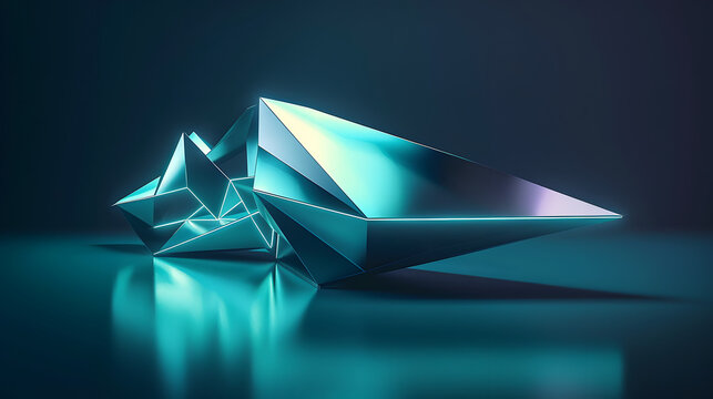 Rigid titanium structure fluidly reassembling into an aerodynamic shape