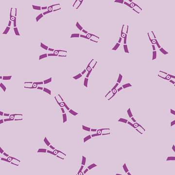 bracket remover orthodontist glyph vector seamless pattern. bracket remover orthodontist thin illustration