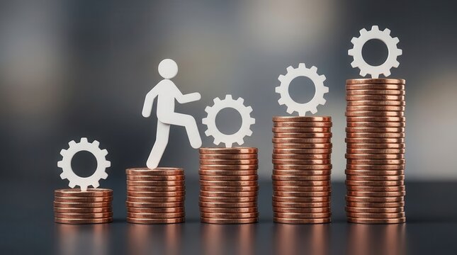 A compensation strategy planning concept showing how rewards and pay structures drive motivation and fairness.