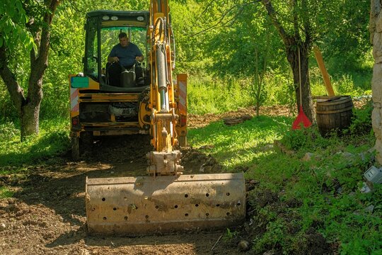 Bulldozer at work